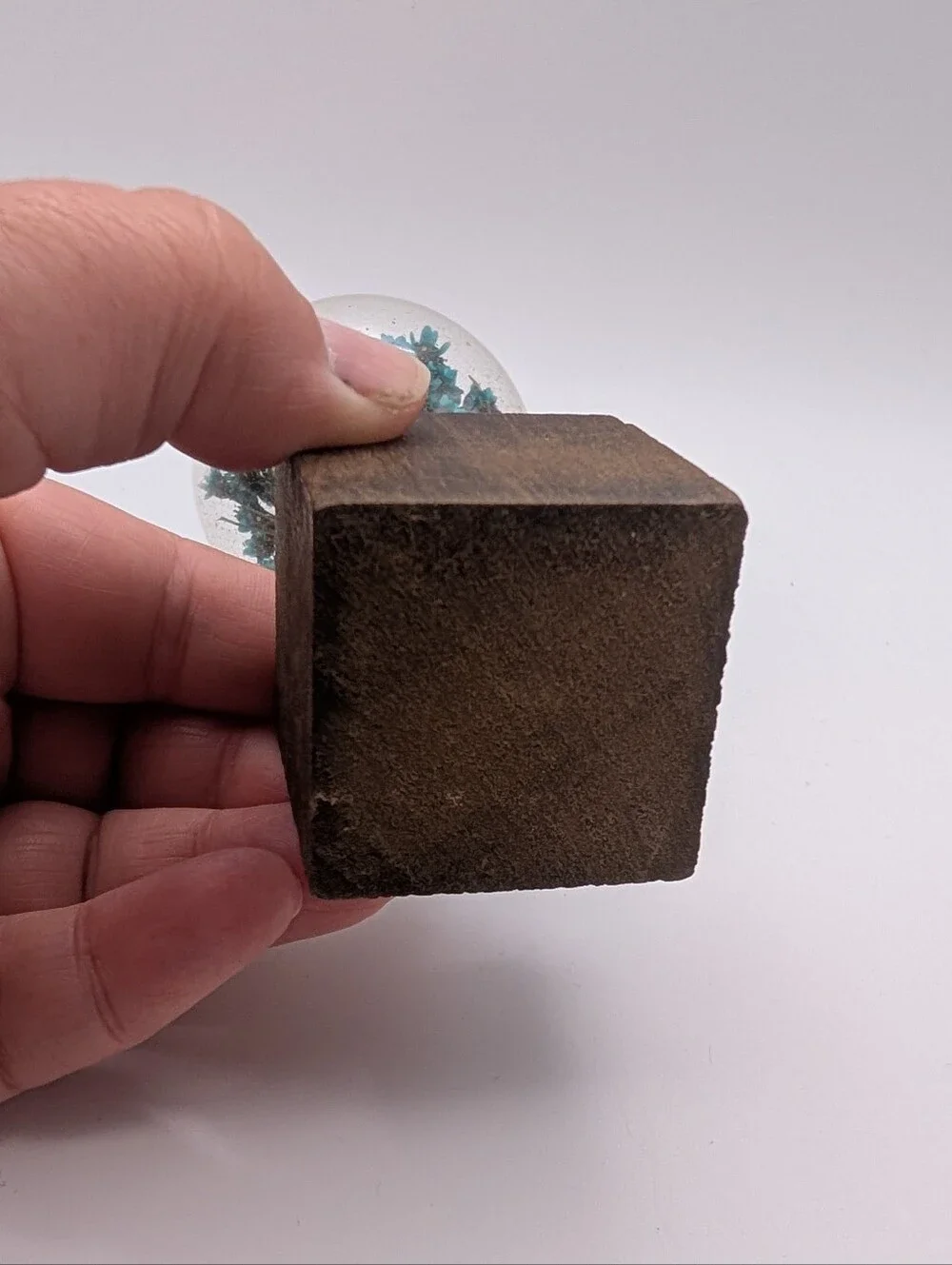 None paperweight base vtg
